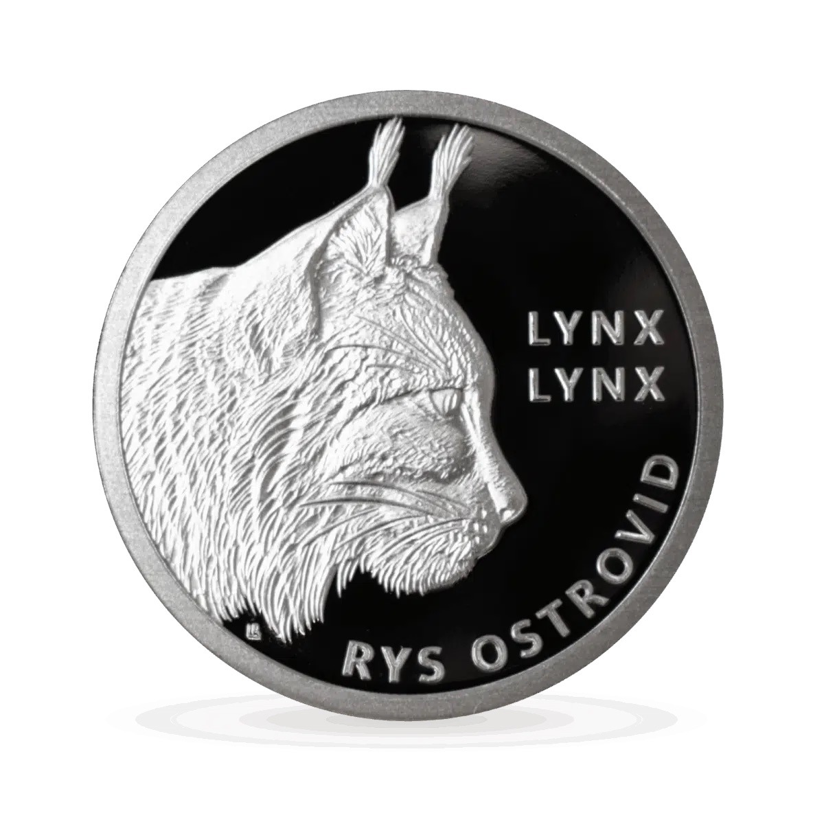 (New) Slovakia Fauna and Flora in Slovakia - Grey Wolf, Eurasian Lynx, Brown Bear Silver 1 oz Proof Coin【3 Coin Set】 - Image 5