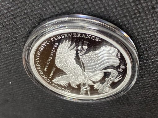 (New)「President Donald J. Trump」Silver 1 oz Proof Round #8300 - Image 5
