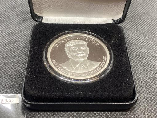 (New)「President Donald J. Trump」Silver 1 oz Proof Round #8300
