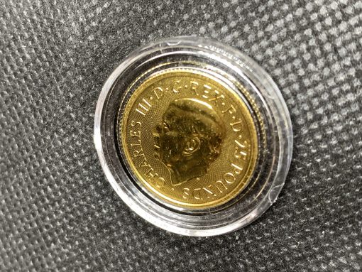 2025年 (新品) イギリス「ロイヤルチューダービースト・女王のパンサー」純金 1/4オンス 金貨 #11105 - 画像 (4)