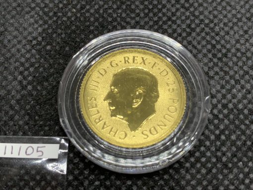 2025年 (新品) イギリス「ロイヤルチューダービースト・女王のパンサー」純金 1/4オンス 金貨 #11105 - 画像 (2)