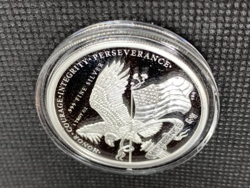 (新品) アメリカ「ドナルド・J・トランプ大統領」純銀 1オンス プルーフ メダル #5791 - 画像 (6)