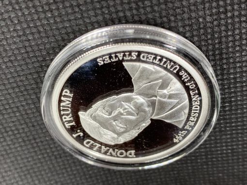 (新品) アメリカ「ドナルド・J・トランプ大統領」純銀 1オンス プルーフ メダル #5791 - 画像 (5)