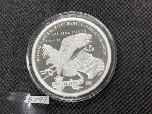 (新品) アメリカ「ドナルド・J・トランプ大統領」純銀 1オンス プルーフ メダル #5791 - 画像 (4)