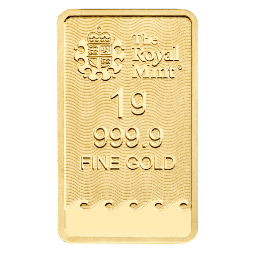 (New) Great Britain The Royal Mint Britannia Best Wishes Gold 1 Gram Bar - Image 4