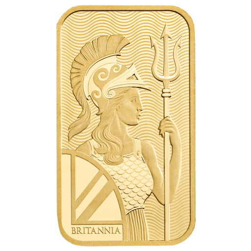 (New) Great Britain The Royal Mint Britannia Best Wishes Gold 1 Gram Bar - Image 3