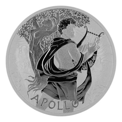 2023 (New) Tuvalu Gods of Olympus Apollo Silver 1 oz Coin