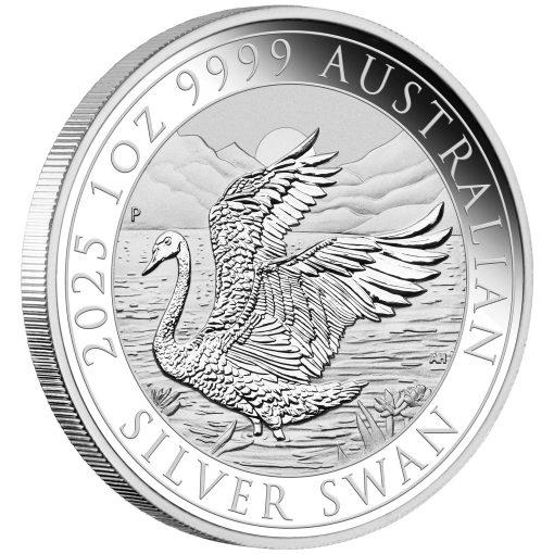2025年 (新品) オーストラリア「白鳥・ハクチョウ・スワン」純銀 1オンス 銀貨 - 画像 (3)