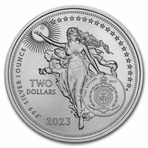 2023年 (新品) ニウエ「アイコン・トーマス・エジソン」純銀 1オンス 銀貨 NGC MS70 - 画像 (3)