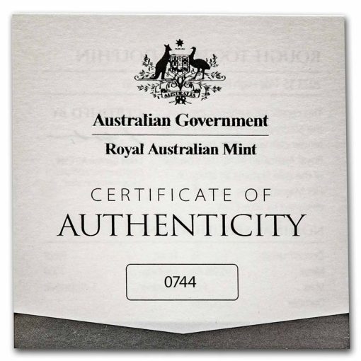 2023 (New) Australian Rough-Toothed Dolphin Silver 1 oz High Relief Proof Coin - Image 5