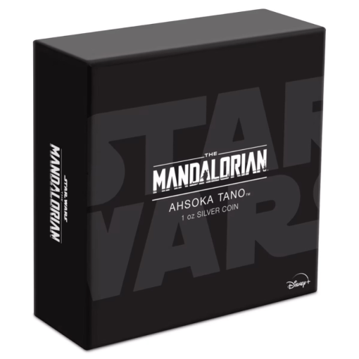 2022年 (新品) ニウエ「スターウオーズ・マンダロリアンクラシック・アソーカ・タノ」純銀 1オンス プルーフ 銀貨 - 画像 (6)