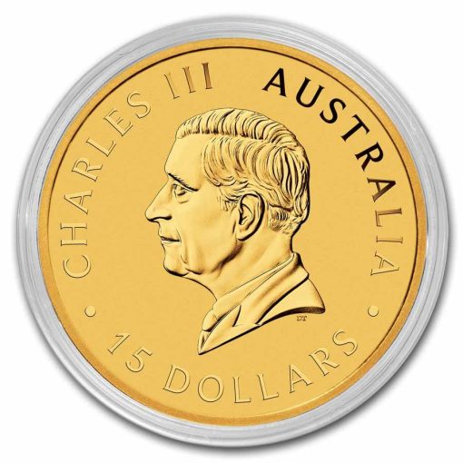 2025年 (新品) オーストラリア「クッカ バラ・ワライカワセミ」純金 1/10オンス 金貨 - 画像 (5)