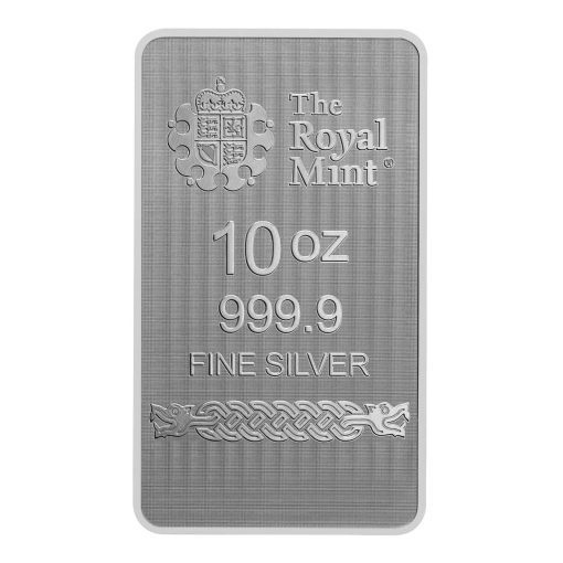 (New) Great Britain Royal Mint Norse Gods Series Thor Silver 10 oz Bar - Image 4