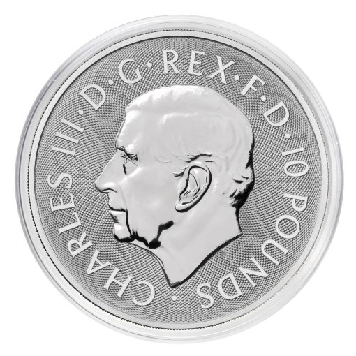 2025年 (新品) イギリス「ロイヤルチューダービースト・リッチモンドのグレイハウンド」純銀 10オンス 銀貨 - 画像 (6)