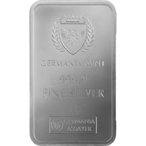 (New) Germania Silver 1 gram MultiBar【100 bars】 - Image 2