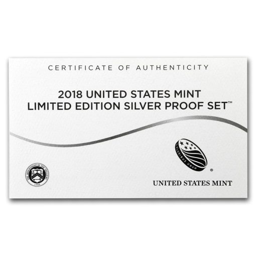 2018年 (新品) アメリカ造幣局「リミットエディション」純銀 2.34オンス プルーフ 銀貨【8枚セット】 - 画像 (15)
