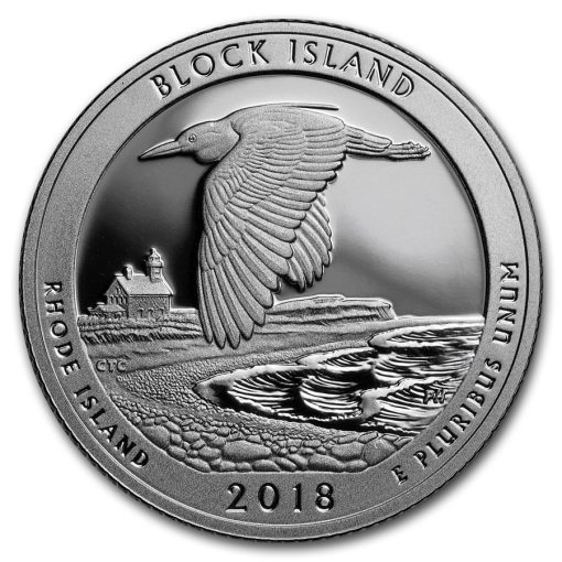 2018年 (新品) アメリカ造幣局「リミットエディション」純銀 2.34オンス プルーフ 銀貨【8枚セット】 - 画像 (7)