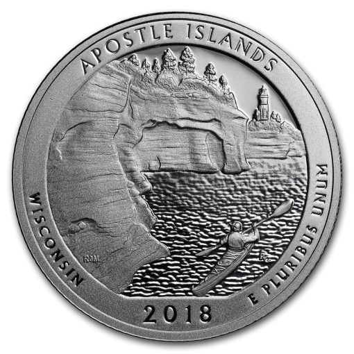 2018年 (新品) アメリカ造幣局「リミットエディション」純銀 2.34オンス プルーフ 銀貨【8枚セット】 - 画像 (6)