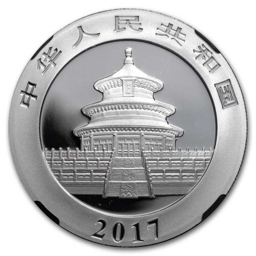 2017 (New) Chinese Panda Silver 30 gram Coin NGC MS70 (Early Releases) - Image 3