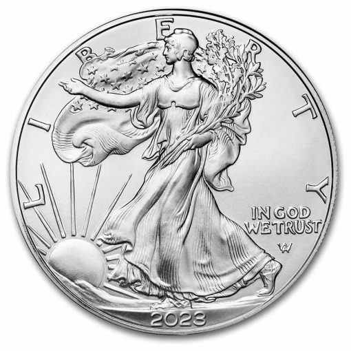 2023 (New) American Eagle Walking Liberty Silver 1 oz Coin PCGS MS70 (First Day of Issue, Black Label) - Image 3