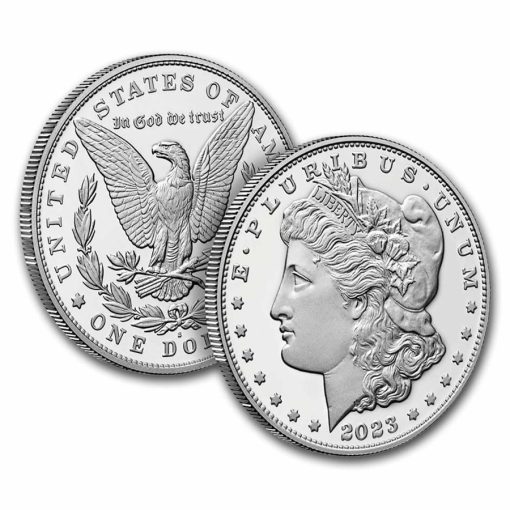 2023 (New) USA Morgan Dollar Silver 0.858 oz Proof Coin - Image 4