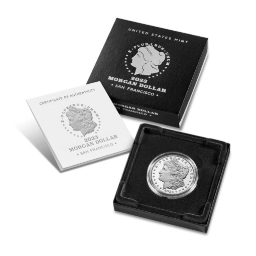 2023 (New) USA Morgan Dollar Silver 0.858 oz Proof Coin