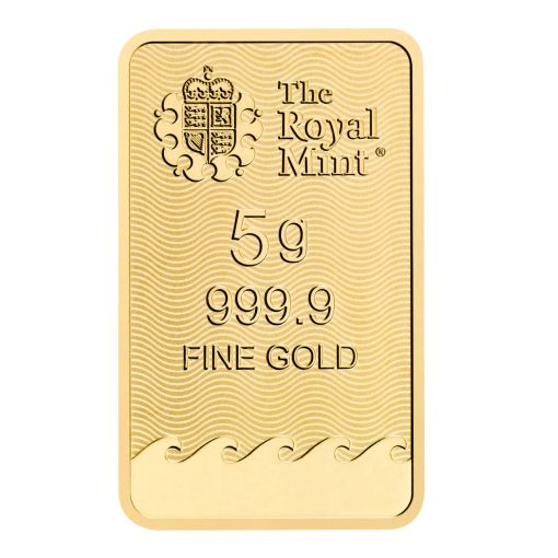 (新品) イギリス「ブリタニア」純金 5グラム バー (CertiCard®) - 画像 (4)
