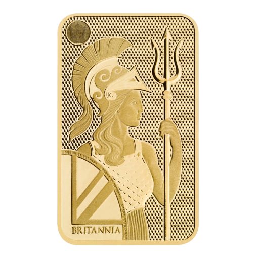 (新品) イギリス「ブリタニア」純金 5グラム バー (CertiCard®) - 画像 (3)