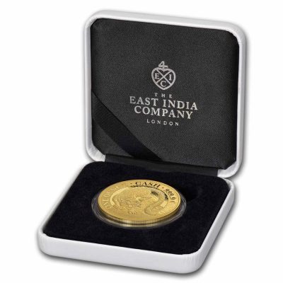 2024年 (新品) セントヘレナ「ワイルドライフ・ユキヒョウ」純金 1オンス プルーフ 金貨