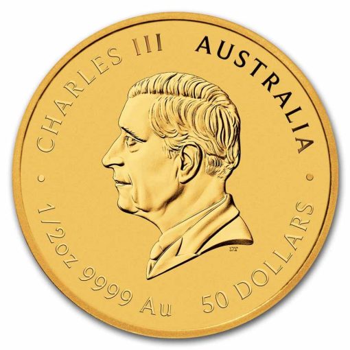2026 (New) Australian Year of the Horse Lunar Gold 1/2 oz Coin - Image 2