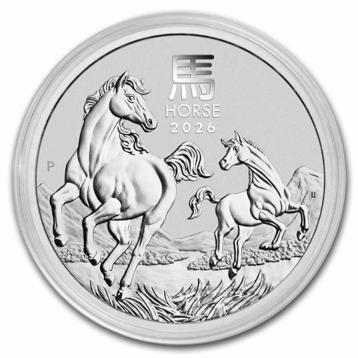2026 (New) Australian Year of the Horse Lunar Silver 1/2 oz Coin - Image 4