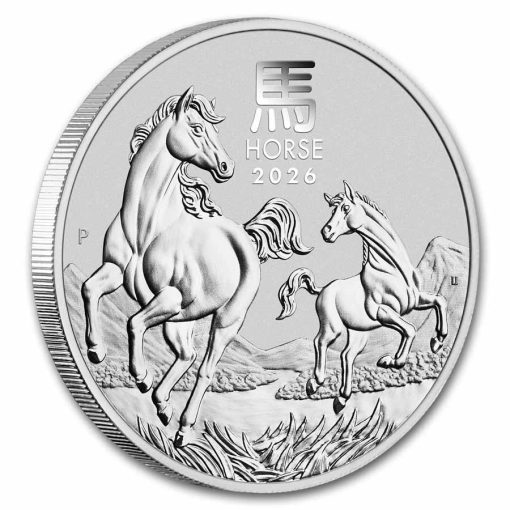 2026 (New) Australian Year of the Horse Lunar Silver 1 oz Coin - Image 3