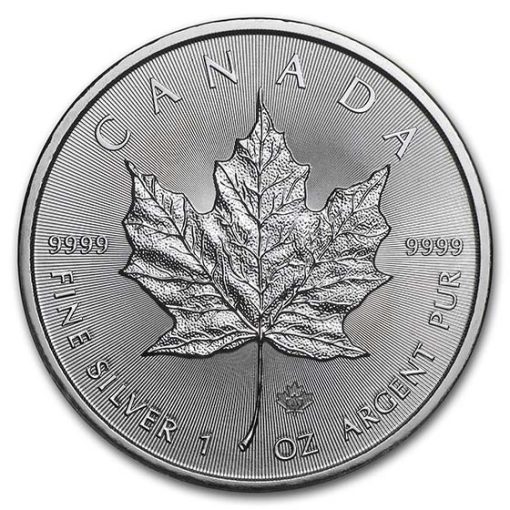 2021 (New) Canadian Maple Leaf Silver 1 oz Coin