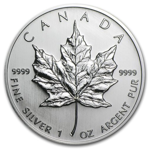 2005 (New) Canadian Maple Leaf Silver 1 oz Coin