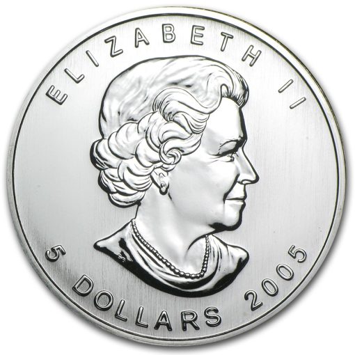 2005 (New) Canadian Maple Leaf Silver 1 oz Coin - Image 2