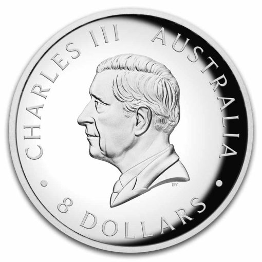 2025 (New) Australian Swan Silver 5 oz High Relief Proof Coin - Image 3