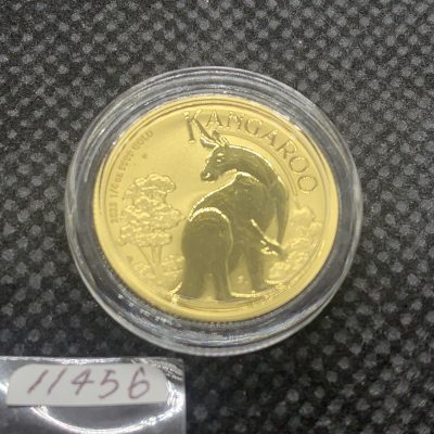 2023年 (新品) オーストラリア「カンガルー」純金 1/4オンス 金貨 #11456
