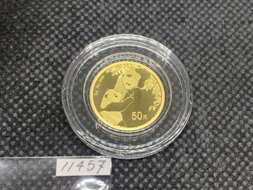 2023年 (新品) 中国「パンダ」純金 3グラム 金貨 #11457