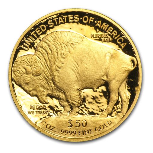 2013年 (新品) アメリカ「バッファロー」純金 1オンス プルーフ 金貨 - 画像 (3)