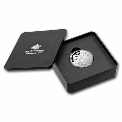 2024 (New) Australian Year of the Dragon Lunar Silver 1 oz Domed Proof Coin