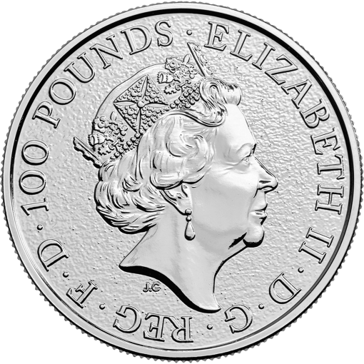 2017 (New) Great Britain Queen's Beasts The Lion Platinum 1 oz Coin - Image 2