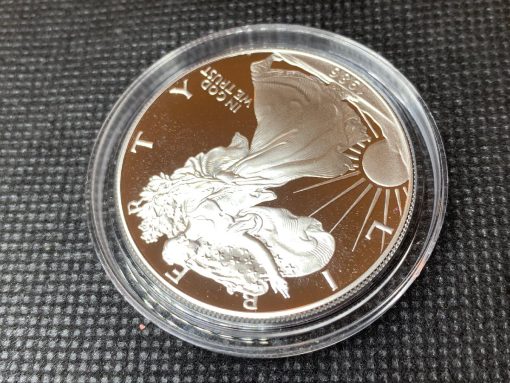 1986 (New) American Eagle Walking Liberty Silver 1 oz Proof Coin #9126 - Image 6