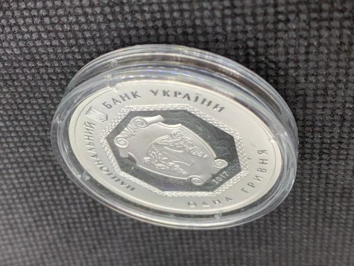 2017年 (新品) ウクライナ「大天使 ミカエル」純銀 1オンス プルーフ 銀貨 保証書付 #9549 - 画像 (5)