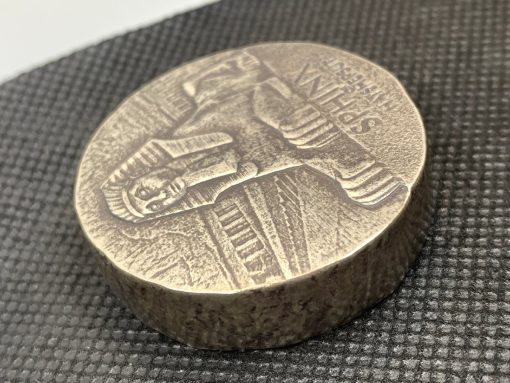 2019 (New) Sphinx of Hatshepsut Antique Chad Africa 5 oz Silver Coin #6414 - Image 6