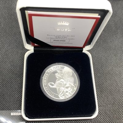 2021 (New) St Helena The Queen's Virtues Truth Silver 1 oz Proof Coin #5503