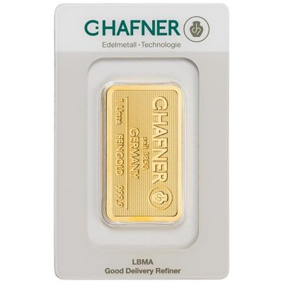 (New) Germany C.Hafner Gold 1 oz Bar
