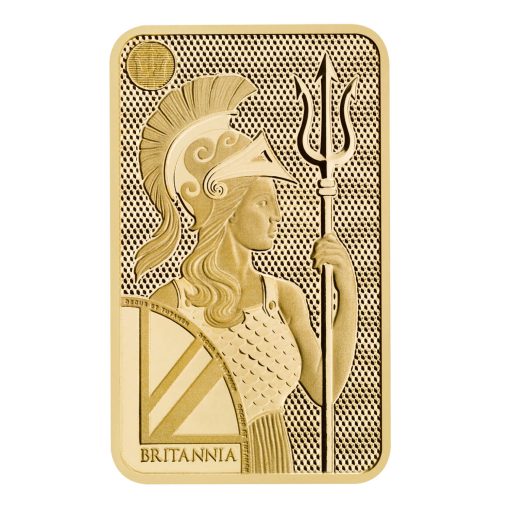 (新品) イギリス「ブリタニア」純金 10グラム バー (CertiCard®) - 画像 (3)
