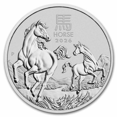 2026 (New) Australian Year of the Horse Lunar Silver 1 Kilogram Coin