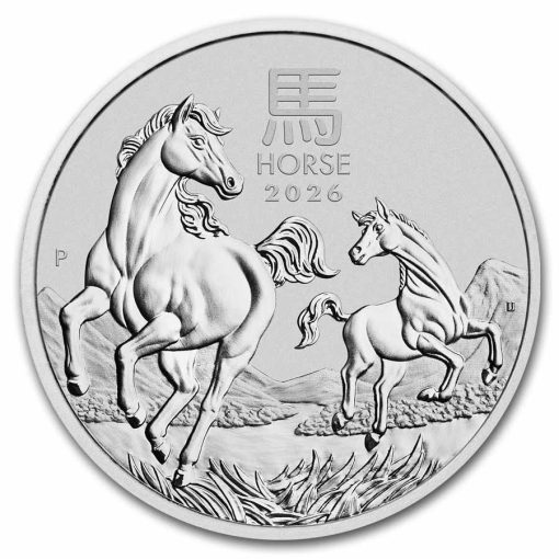 2026 (New) Australian Year of the Horse Lunar Silver 1 Kilogram Coin