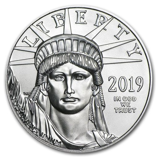 2019 (New) American Eagle Platinum 1 oz Coin NGC MS70 (Early Releases) - Image 2